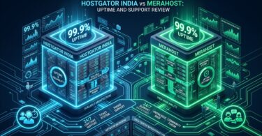 HostGator India vs MeraHost: Uptime and Support Review - HostGator India vs MeraHost