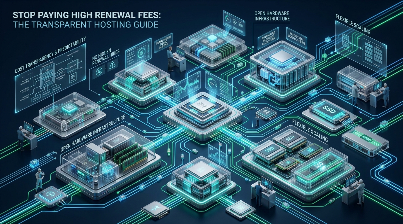 Stop Paying High Renewal Fees: The Transparent Hosting Guide - transparent web hosting