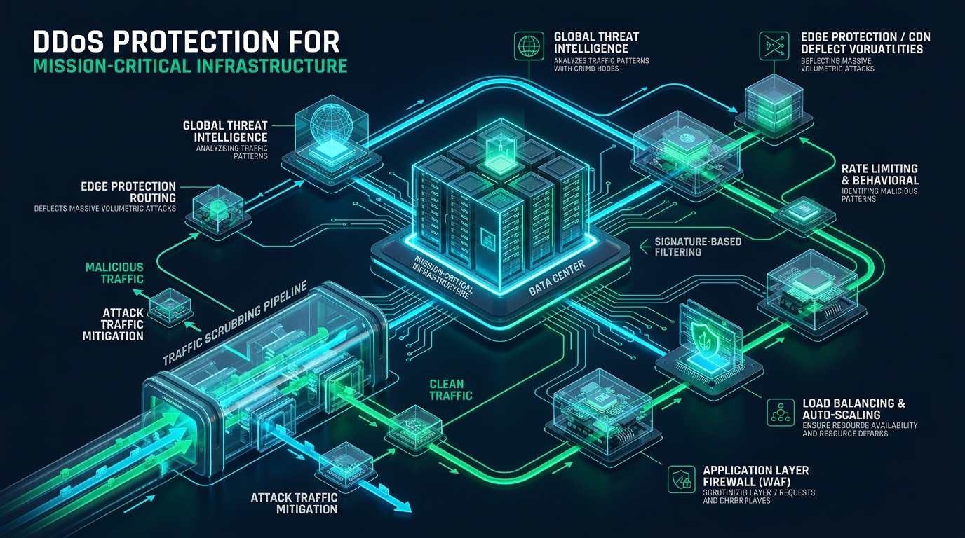 DDoS Protection Techniques for Mission-Critical Infrastructure - DDoS protection techniques