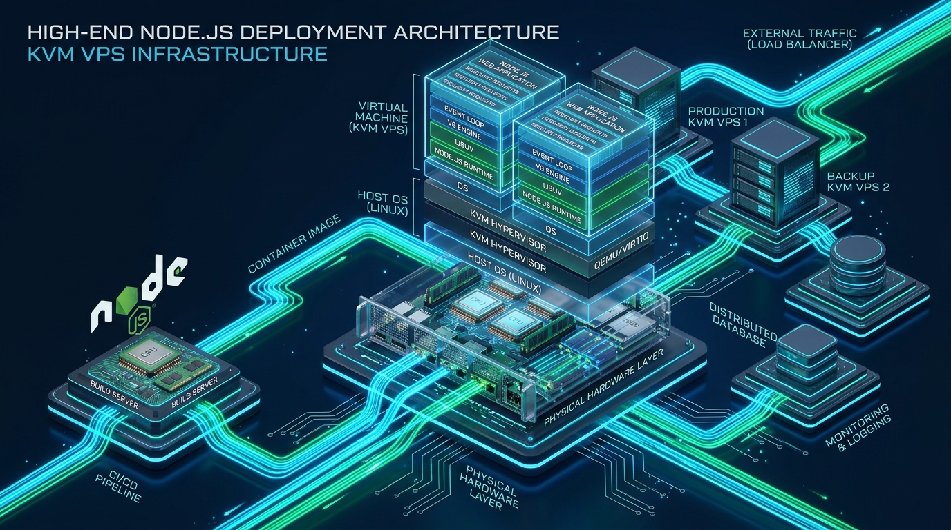 Deploying Node.js on a KVM VPS: The Ultimate Guide - deploy Node.js KVM VPS