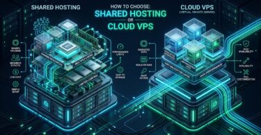How to Choose Between Shared Hosting and Cloud VPS - shared hosting vs VPS