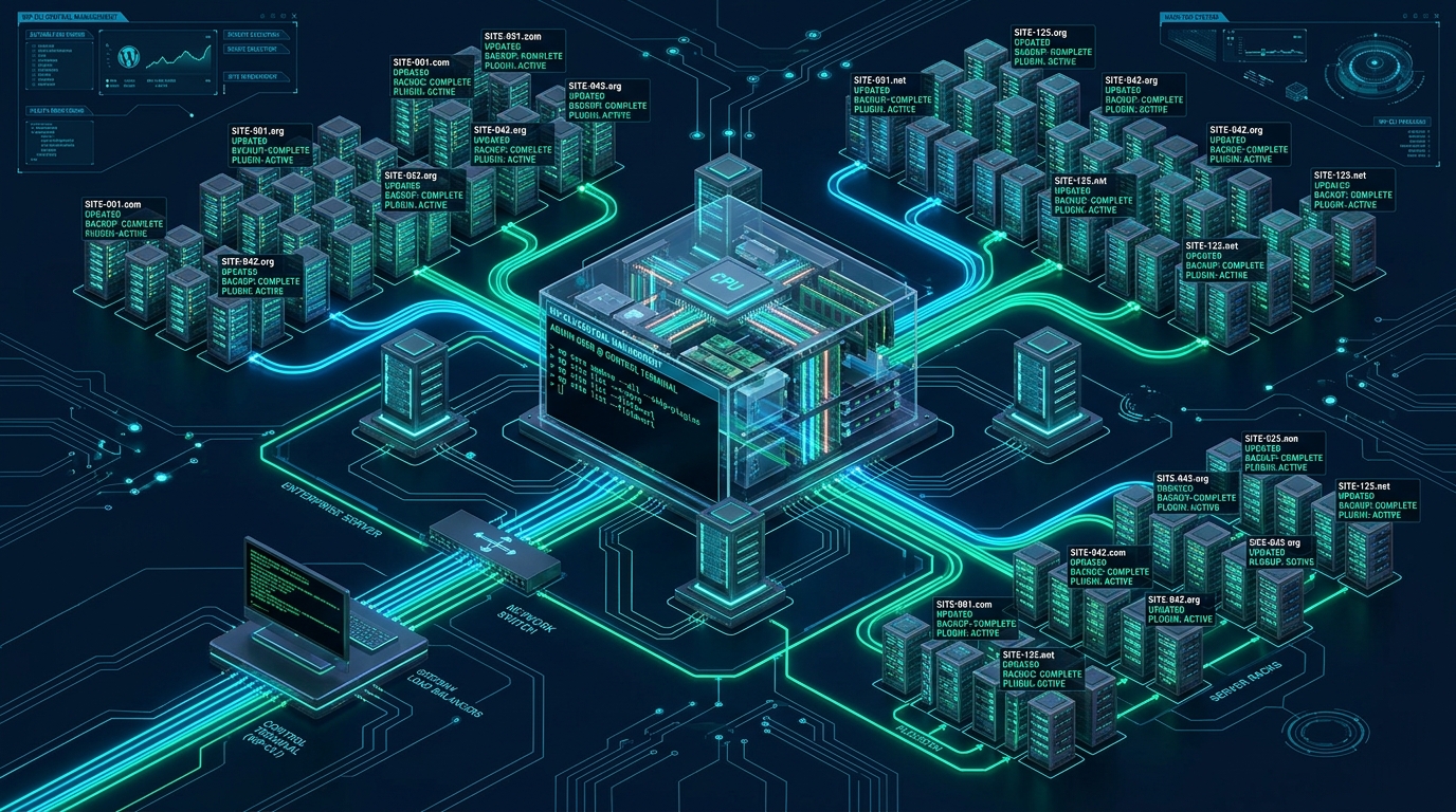 How to Use WP-CLI to Manage 100+ WordPress Sites - WP-CLI management