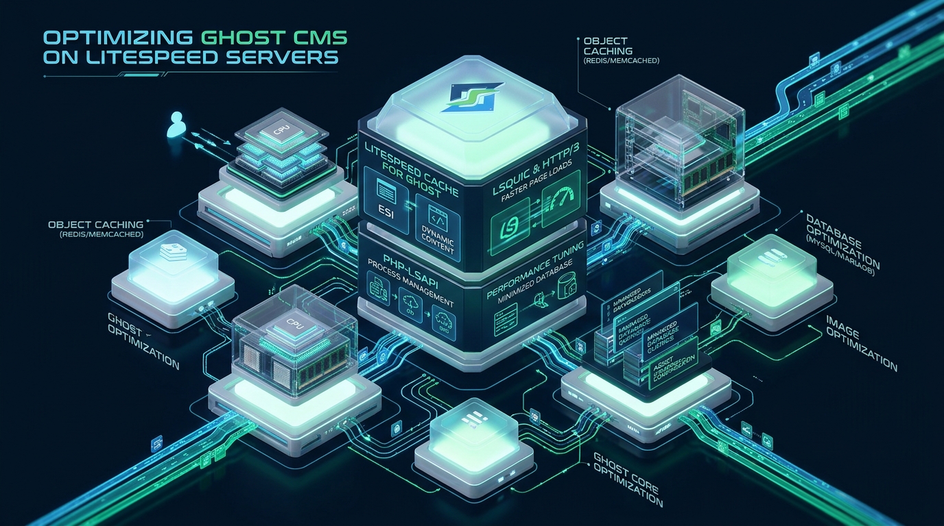 Optimizing Ghost CMS on LiteSpeed Servers - optimize Ghost CMS LiteSpeed