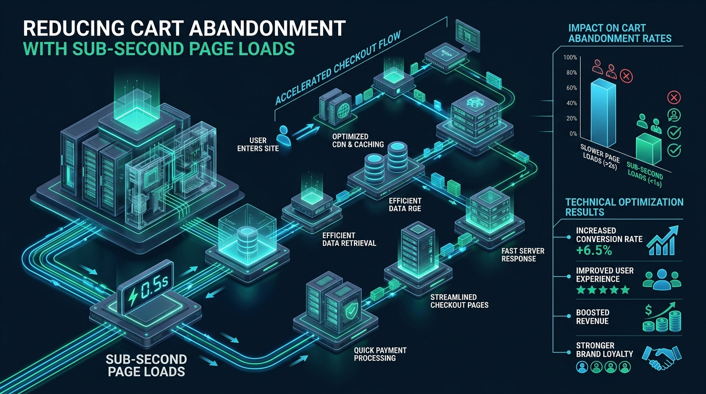 Reducing Cart Abandonment with Sub-Second Page Loads - page speed cart abandonment