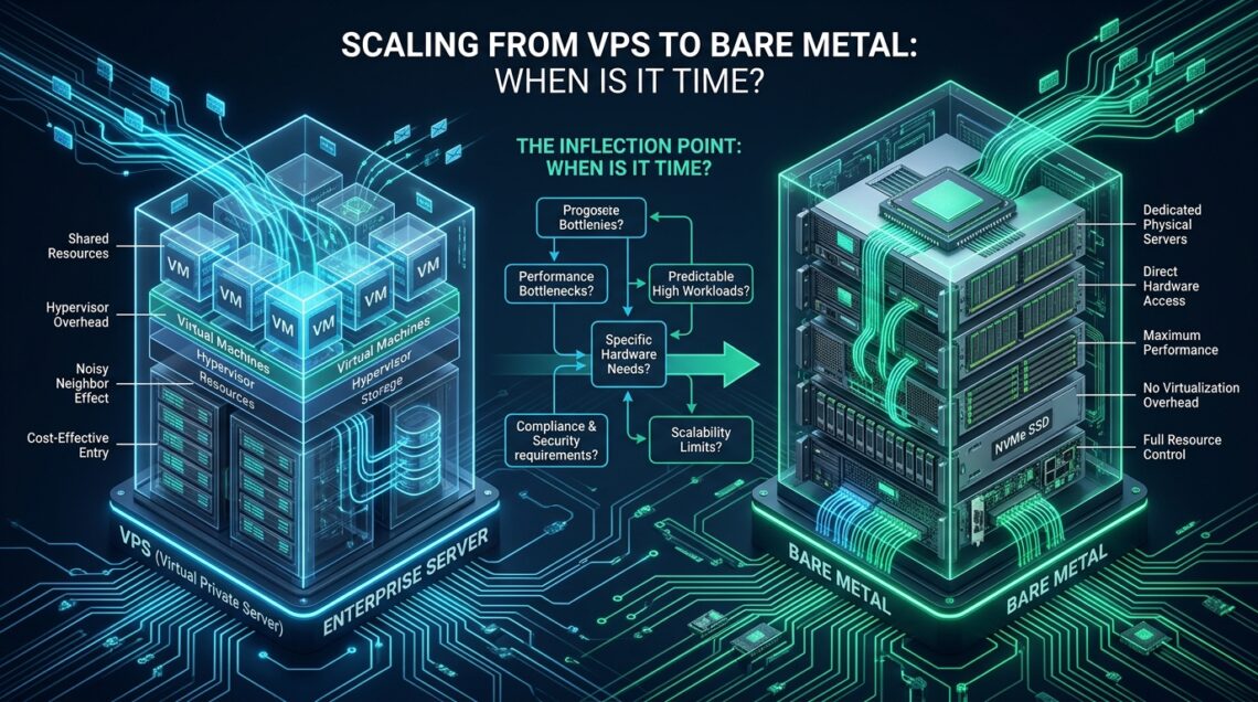 Scaling From VPS to Bare Metal: When Is It Time? - upgrade to bare metal