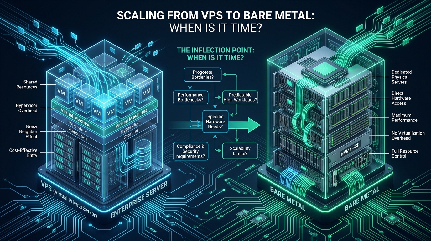 Scaling From VPS to Bare Metal: When Is It Time? - upgrade to bare metal