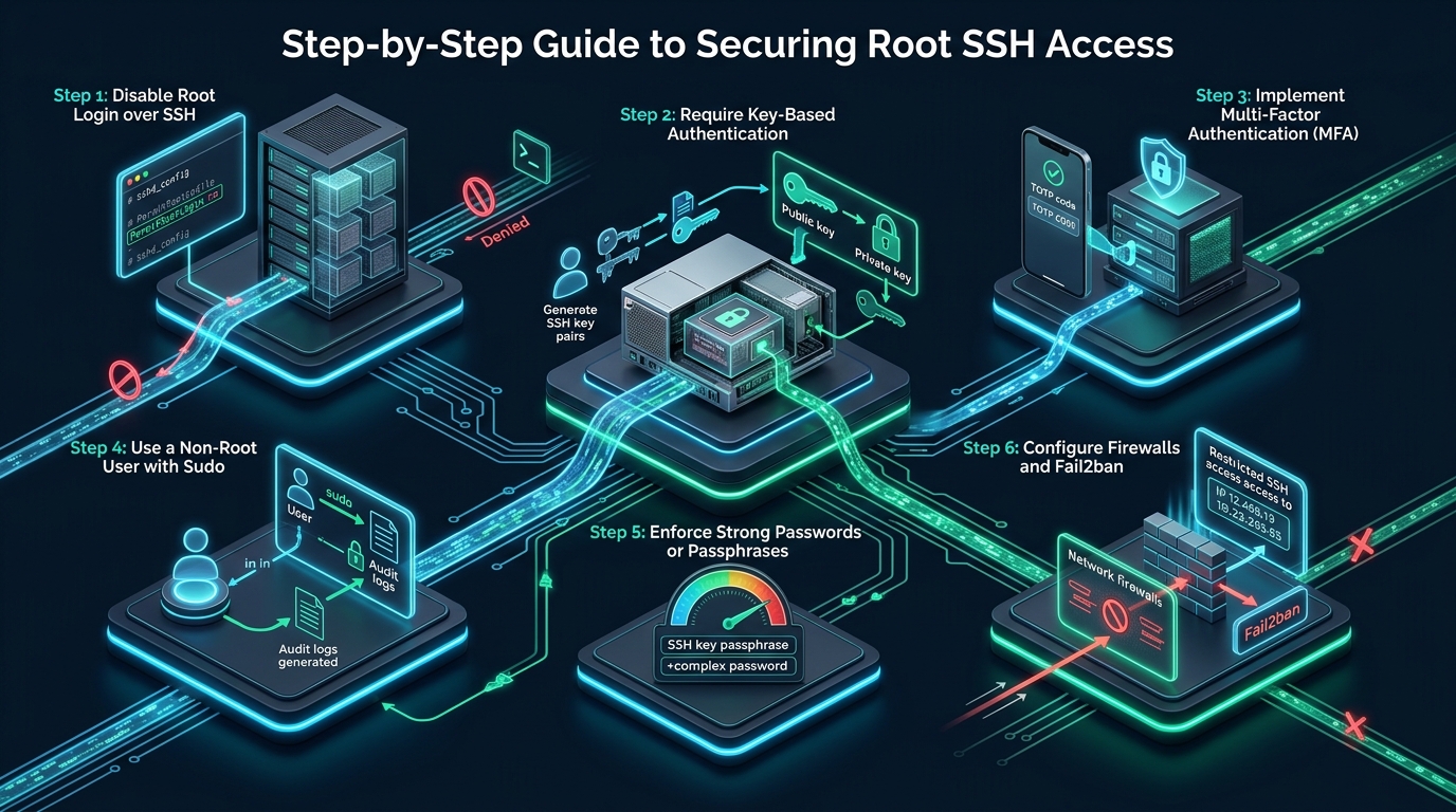 Step-by-Step Guide to Securing Root SSH Access - secure root SSH