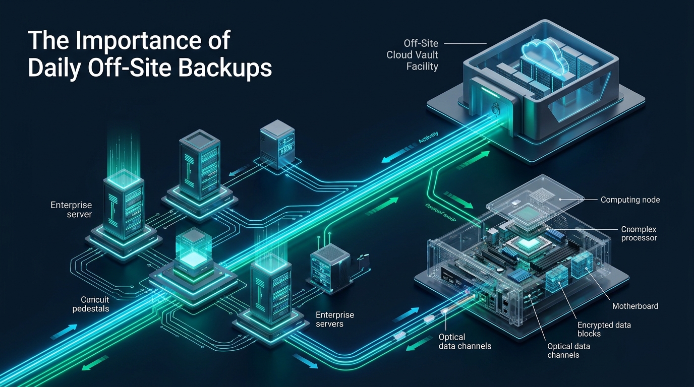 The Importance of Daily Off-Site Backups - the importance of daily off-site backups