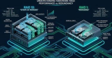Understanding Hardware RAID: RAID 10 vs RAID 1 - hardware RAID explained